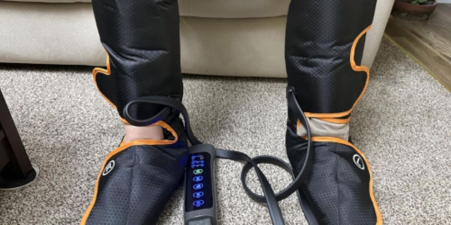 Highly-Rated Leg Massager Just $49.99 Shipped for Prime Members | Supports Circulation
