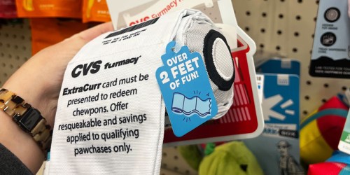 The Only Thing Longer Than a CVS Receipt Might Be This Dog Toy (Over 2 Feet of Chewpons!)