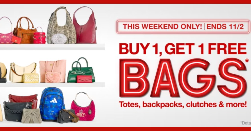 JCP bogo bag sale