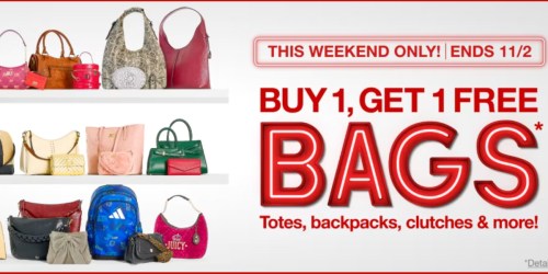 Buy 1, Get 1 FREE Bags at JCPenney (Totes, Backpacks, Bag Charms, Wallets & More!)