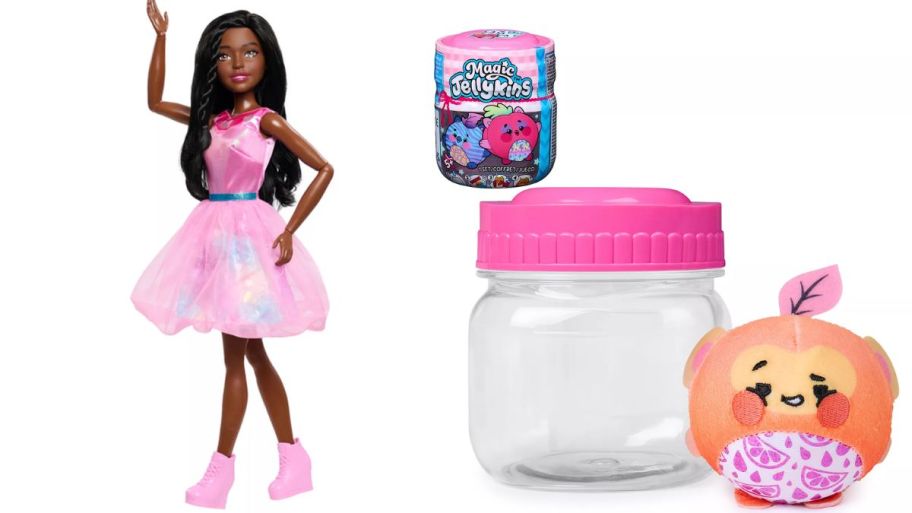 Barbie and surprise jellykins