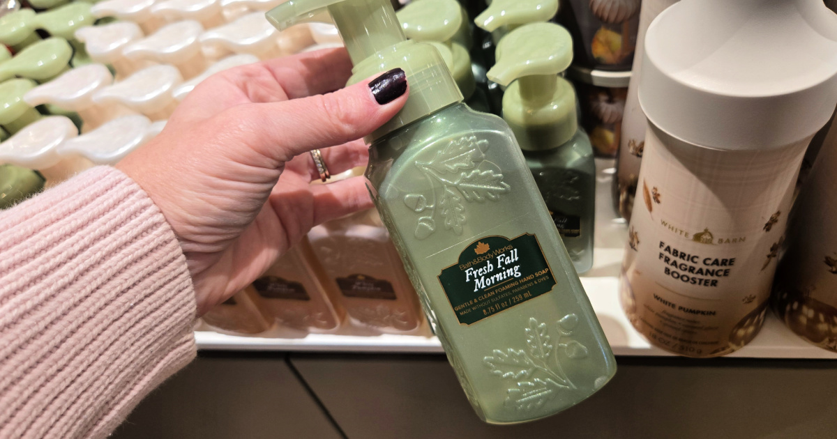 Get 75% Off Bath & Body Works Fall Scents | $2 Hand Soaps, Room Sprays