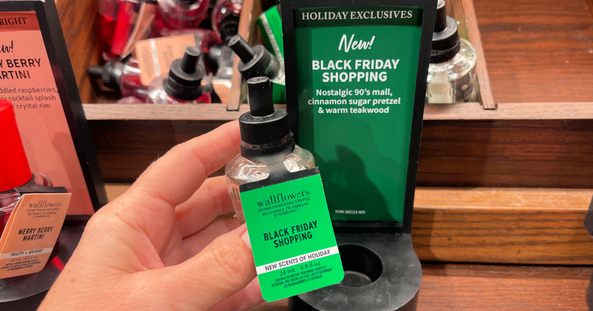 Bath & Body Works Wallflowers Only $2.75 (Even Christmas Scents!)