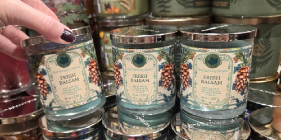 Bath & Body Works Candles Just $5.95 (Regularly $19) – Today ONLY