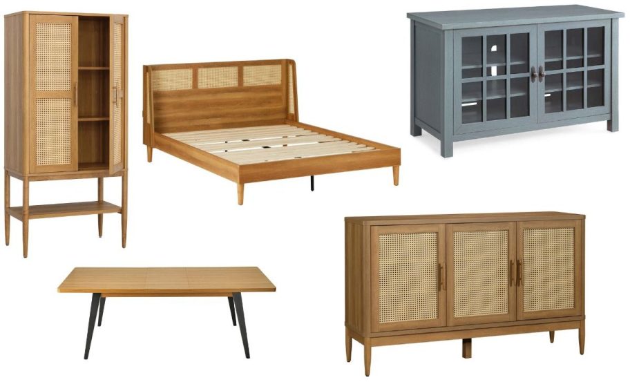 Stock images of 5 pieces of better homes and gardens furniture