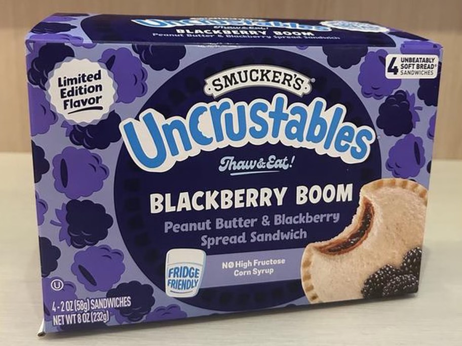 Smuckers Uncrustables Blackberry Boom