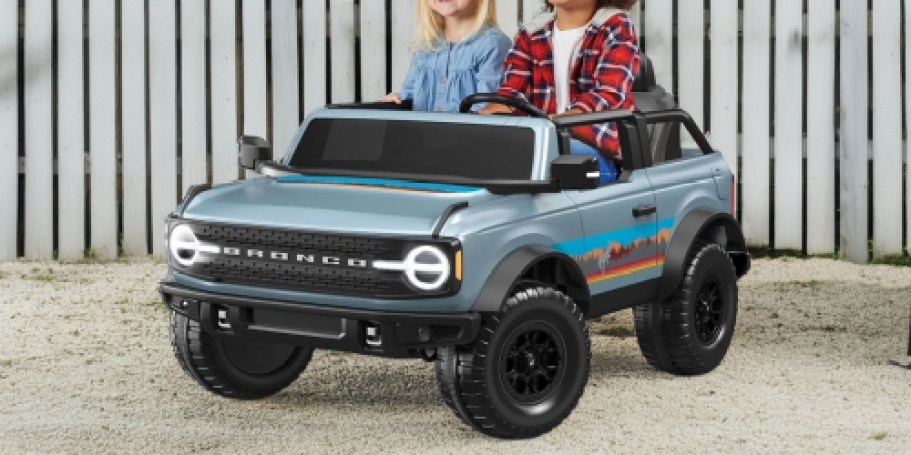 Save Up to $166 Off Sam’s Club Ride-On Toys | Ford Bronco, Golf Cart, Fork Lift + More