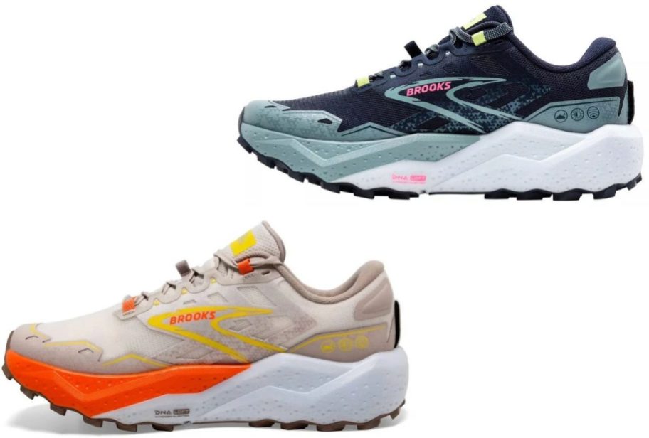 Stock images of Brooks Caldera 7 Running Shoes for men and women