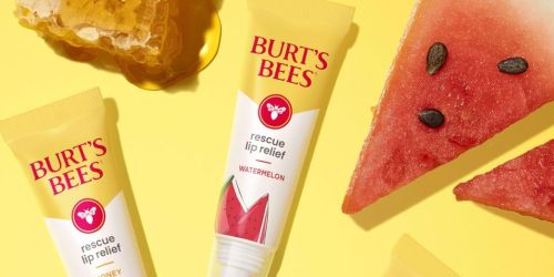 Burt’s Bees Rescue Lip Relief Hydrating Balm Just $3 on Amazon (Reg. $6)