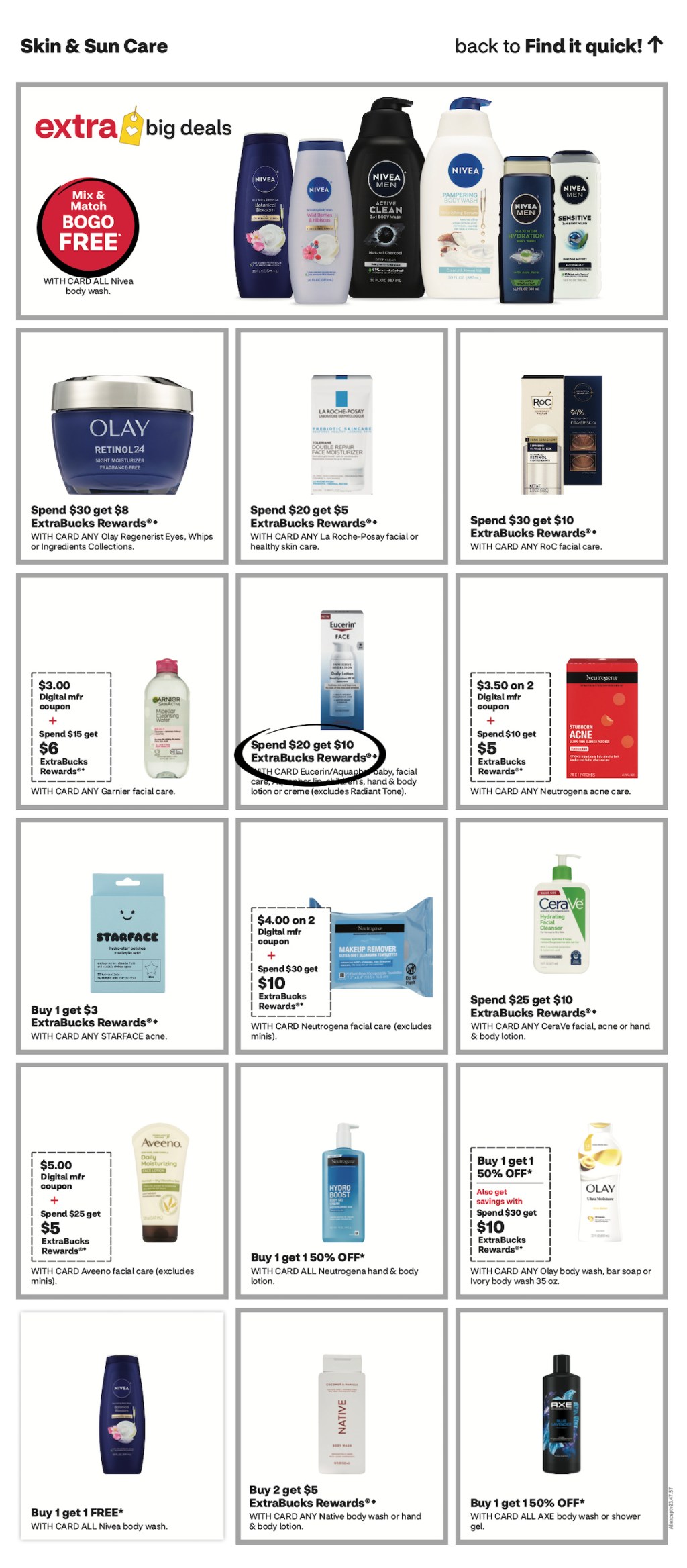 page from CVS ad