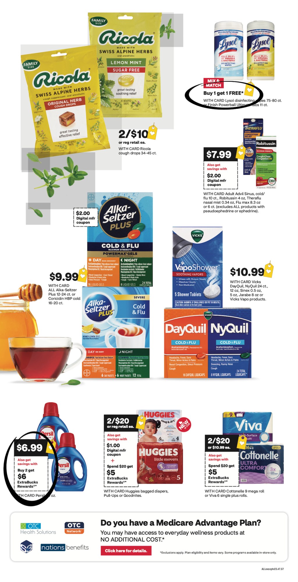 page from CVS ad