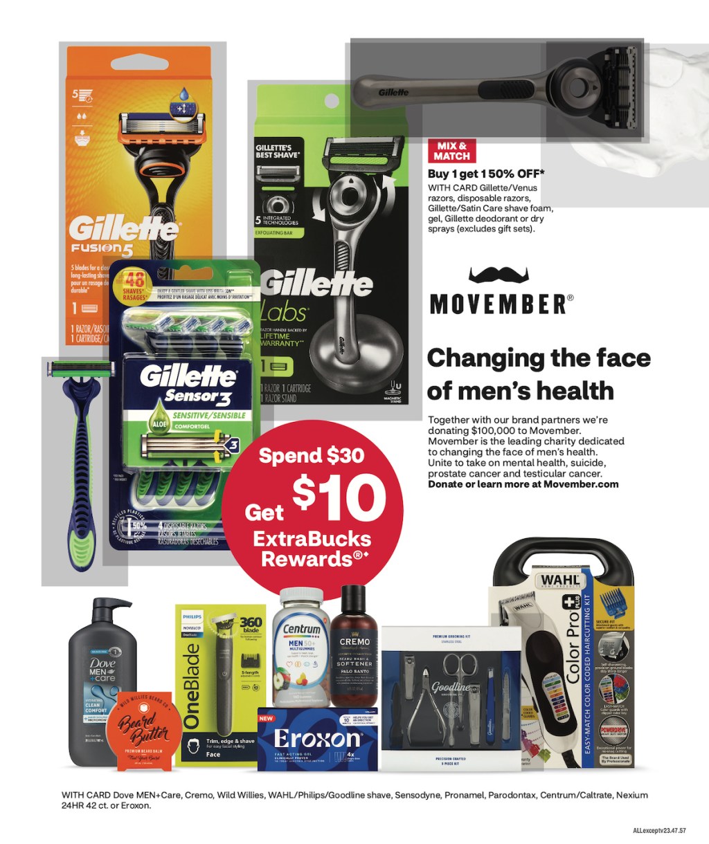 page from CVS ad