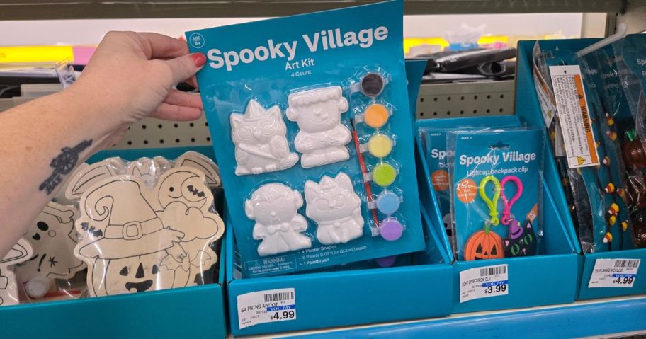CVS Spooky Village Art Kit