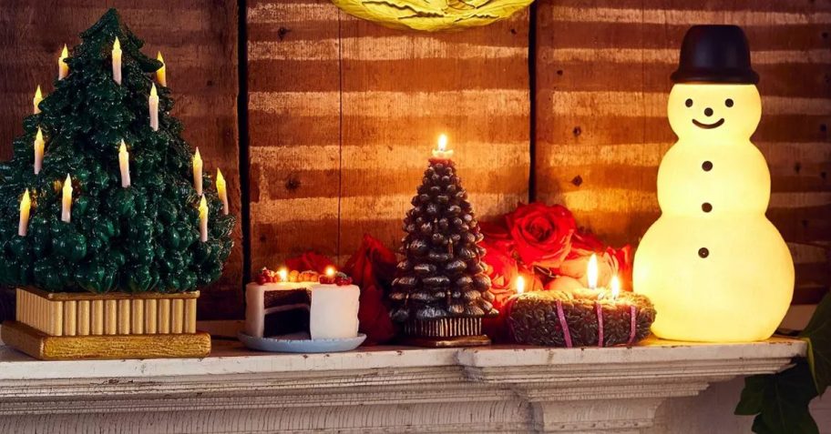 Candles and Blow Molds from Target