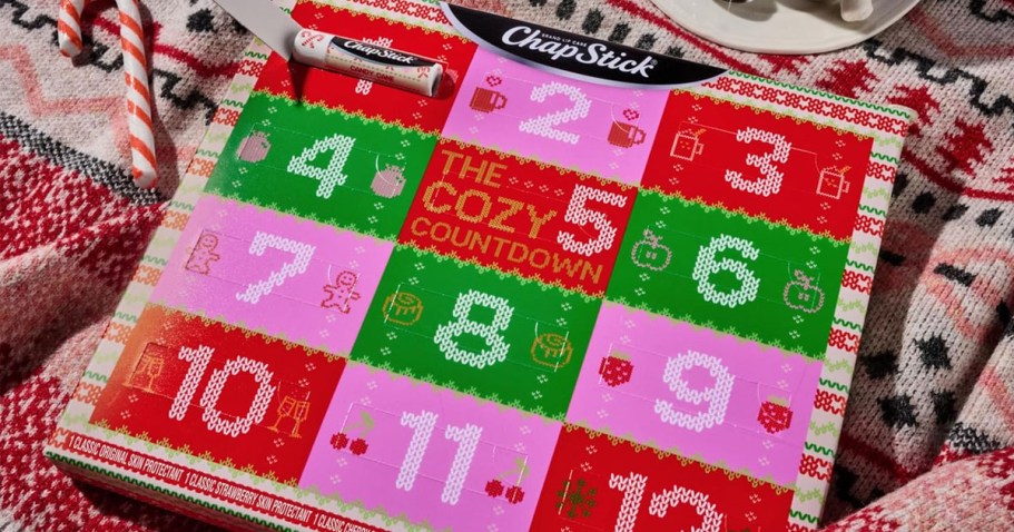 ChapStick 12-Day Advent Calendar Only $8.90 Shipped on Amazon (Reg. $20)