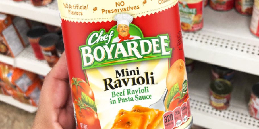 Chef Boyardee Mini Ravioli Only 74¢ Shipped on Amazon