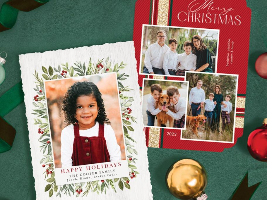 Two PhotoAffections Christmas Cards