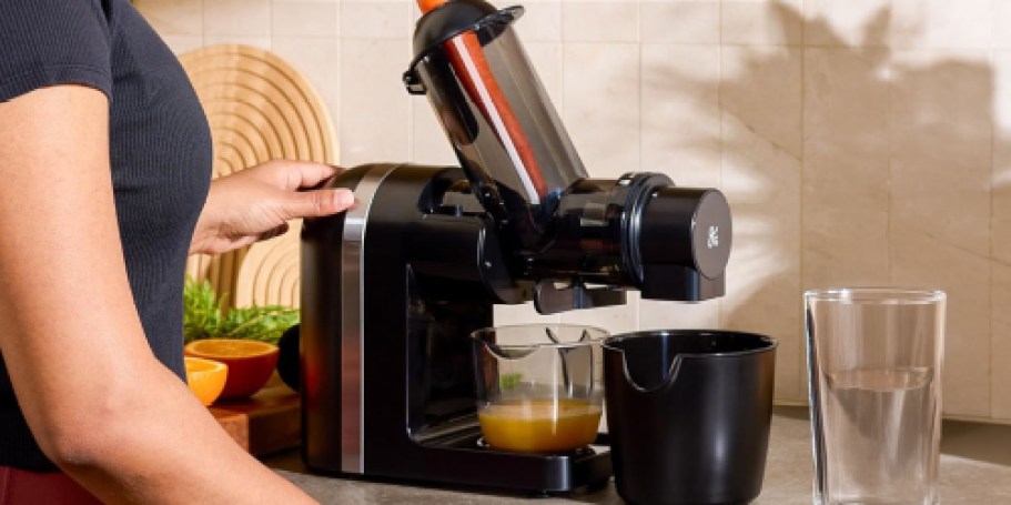 Cold Press Juicer Only $29.99 Shipped (Reg. $130)