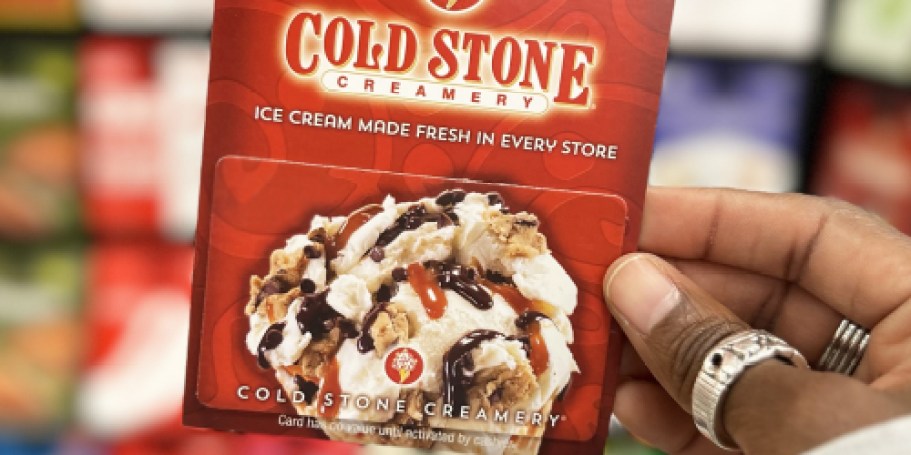 Discounted Gift Cards on Amazon | Cold Stone Creamery, Grubhub, Cinemark, & More