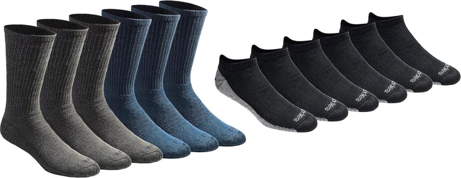 6-pack sets of men's socks