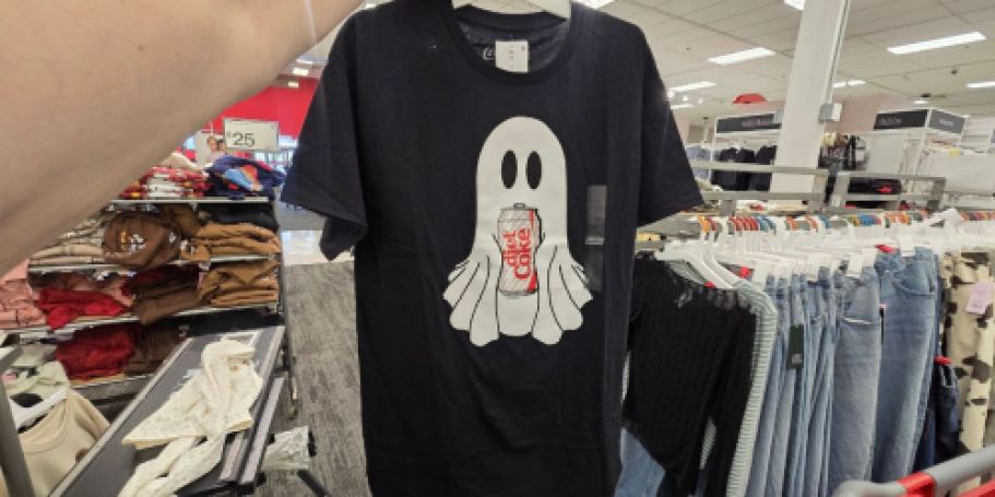 Trendy Diet Coke Ghost Tee Now on Target.com