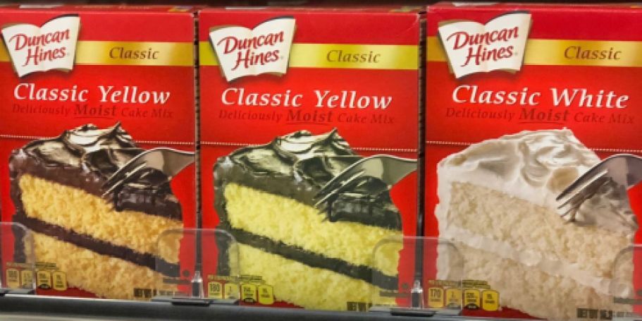 Duncan Hines Cake Mix Just 88¢ Shipped on Amazon