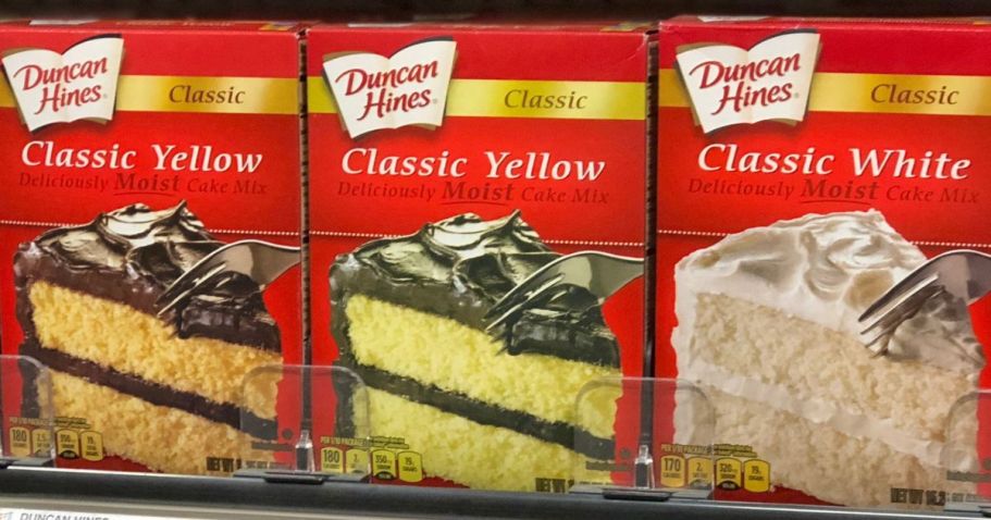 Duncan Hines Cake Mix Just 88¢ Shipped on Amazon