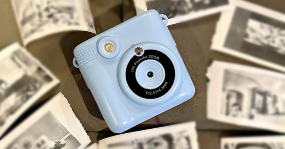 Kids Instant Print Digital Camera Just $15.99 Shipped for Prime Members