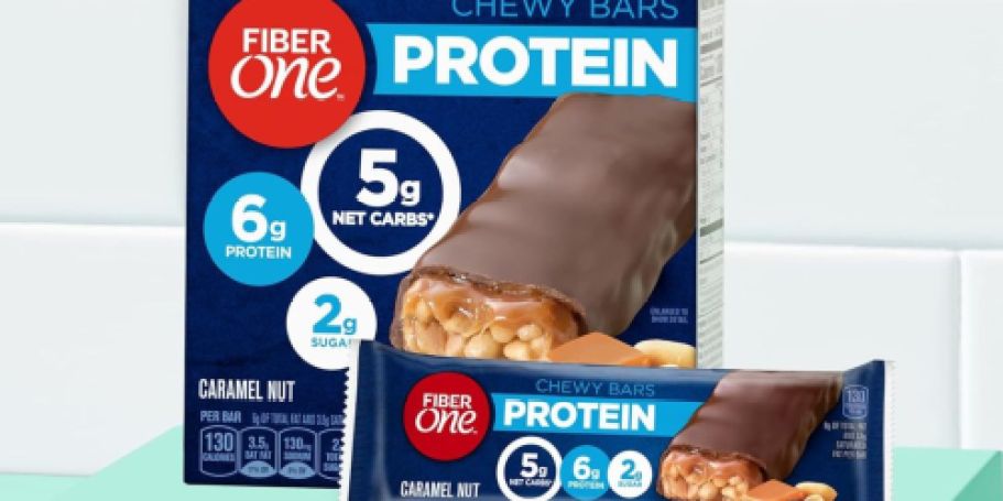Fiber One Chewy Bars 5-Count Just $2.84 Shipped on Amazon (Reg. $5)
