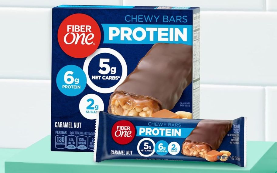 Fiber one caramel nuts bars