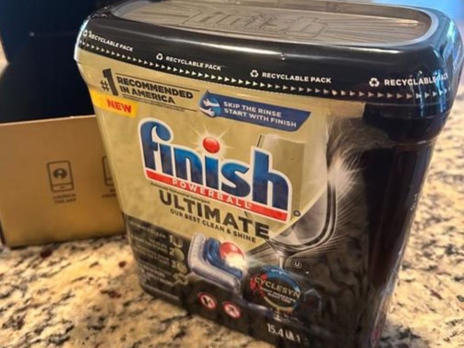 Finish Dishwasher Detergent 76 Pods Just $14.47 Shipped on Amazon