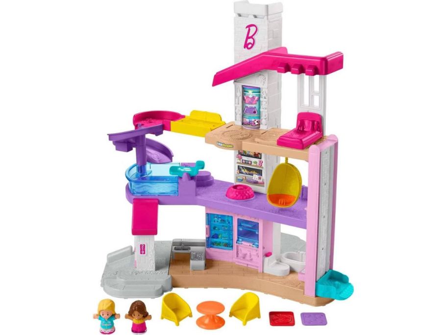 Stock image of a Fisher-Price Little People Barbie Little Dreamhouse