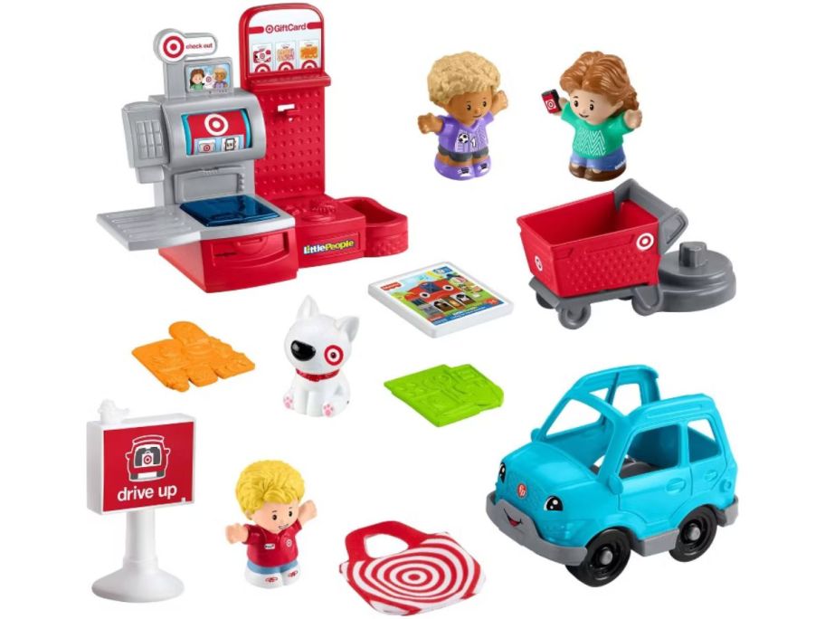 Stock image of Fisher-Price Little People Target Run Playset