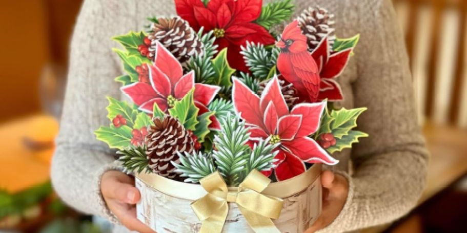 Flower Arrangement Pop-Up Cards UNDER $10 on Amazon – Includes Holiday Styles