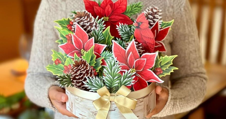 Flower Arrangement Pop-Up Cards UNDER $10 on Amazon – Includes Holiday Styles