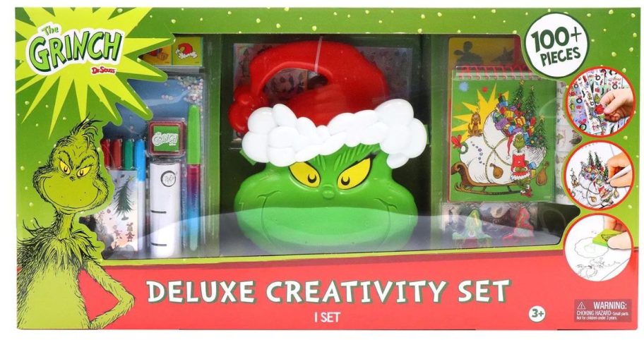 Grinch deluxe creativity set