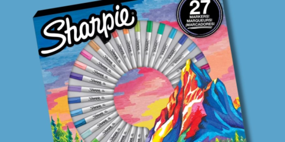 Sharpie Markers Variety Pack 27-Count Just $10 on Walmart.com (Reg. $30)