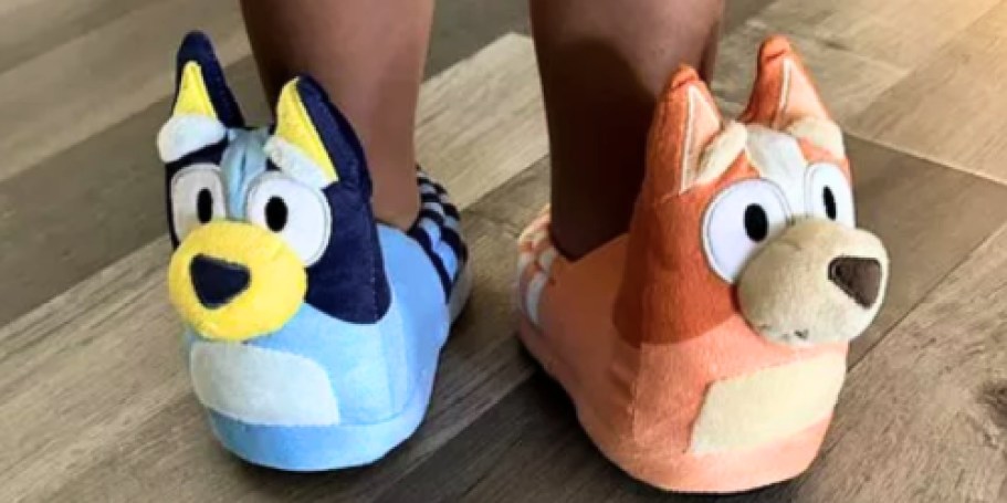 40% Off Target Kids Slippers | Bluey, Disney, Pokemon, Squishmallows, & More