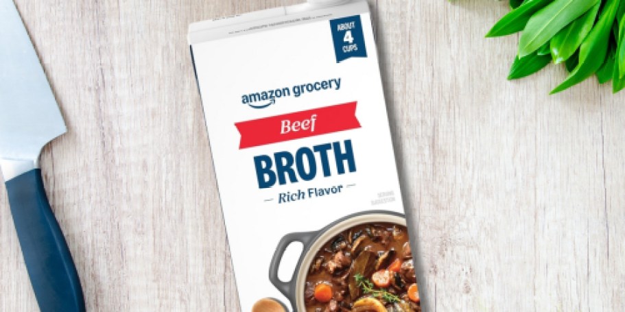 Amazon Grocery Broth 32oz from 95¢ Shipped (Beef & Chicken)