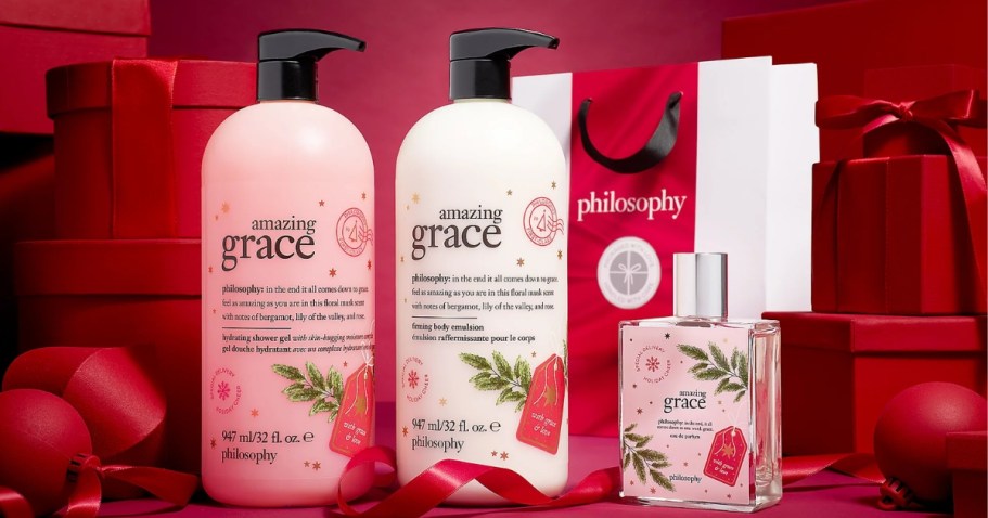 Philosophy Grace & Love 4-Piece Set from $54.98 Shipped ($215 Value)