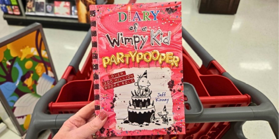 Diary of a Wimpy Kid: Partypooper Book Just $8 on Target.com (Regularly $16)