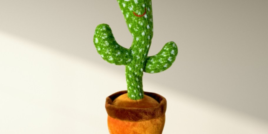 Dancing & Talking Cactus Toy Only $9.58 on Amazon (Reg. $16)
