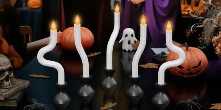Flameless LED Halloween Candles 6-Pack w/ Remote Just $10.99 on Amazon (Reg. $30)