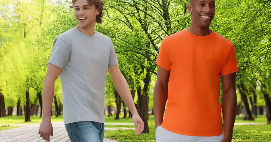 Hanes Men’s T-Shirt 4-Pack Just $11.60 on Amazon.com (Under $3 Per Tee)