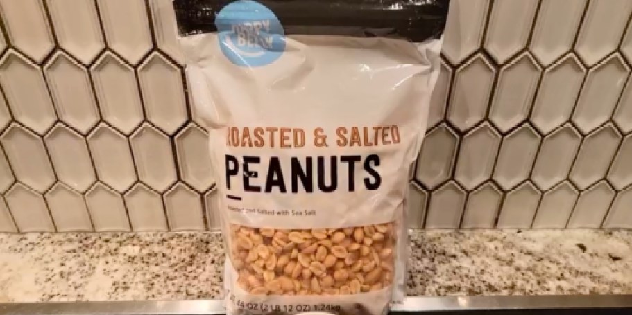 HUGE Happy Belly Peanuts 44oz Bag Just $4.71 Shipped on Amazon