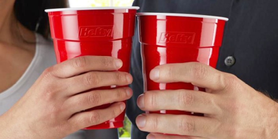 Hefty Disposable Plastic Cups 50-Count Only $3 on Amazon