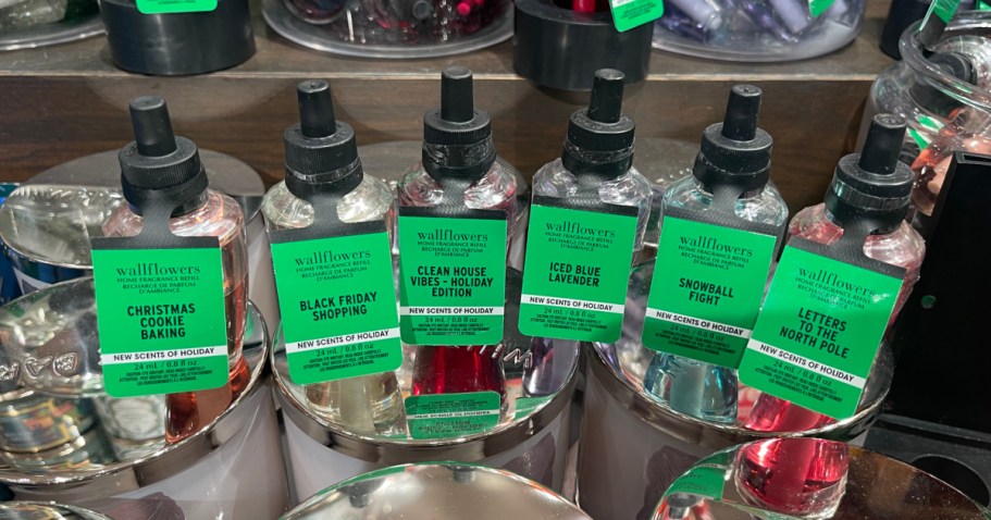 Bath & Body Works Wallflowers Only $2.75 (Stock Up on New Christmas Scents!)