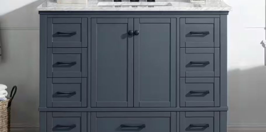 Up to 60% Off Home Depot Bathroom Vanities + Free Delivery – Ends Tonight!