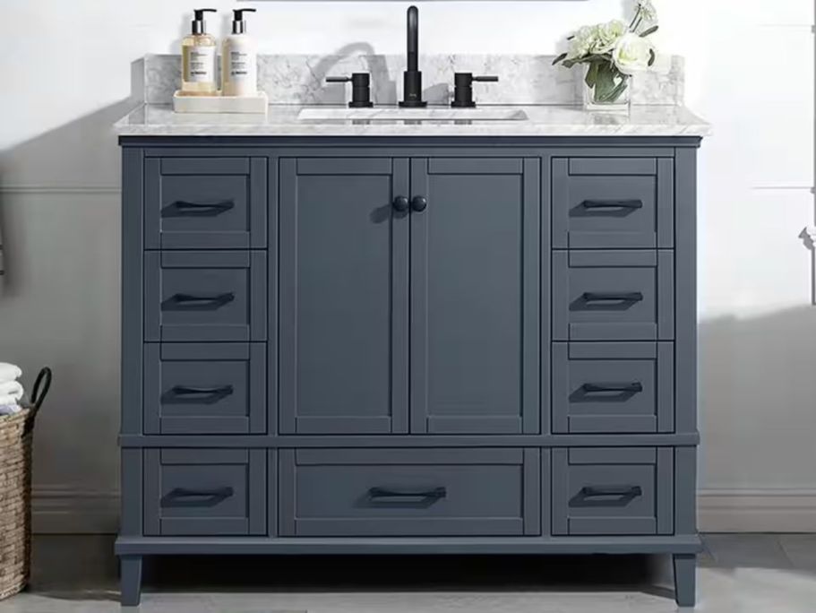Up to 60% Off Home Depot Bathroom Vanities + Free Delivery – Ends Tonight!