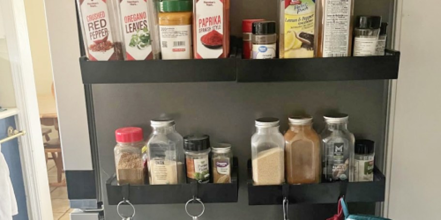 Magnetic Spice Rack 4-Pack Just $9.99 on Amazon